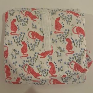 ROLLER RABBIT CHEETAH GARDEN PAJAMAS XXS